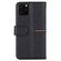 iPhone 11 Pro Max GEBEI Top-grain Leather Horizontal Flip Protective Case with Holder & Card Slots & Wallet & Photo Frame - Black