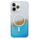 iPhone 11 Pro Max Gilding MagSafe Hybrid Clear TPU Phone Case - Blue