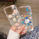iPhone 11 Pro Max Glitter Powder Electroplating Flower Shockproof Phone Case - Brown Leopard S5