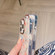 iPhone 11 Pro Max Glitter Powder Electroplating Flower Shockproof Phone Case - Brown Leopard S5