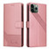 iPhone 11 Pro Max GQUTROBE Skin Feel Magnetic Leather Phone Case - Rose Gold