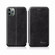 iPhone 11 Pro Max Integrated Electricity Pressing Retro Texture Magnetic TPU+PU Leather Case with Card Slot & Holder - Black