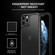 iPhone 11 Pro Max iPAKY Pioneer Series Carbon Fiber Texture Shockproof TPU + PC Case - Black