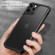iPhone 11 Pro Max iPAKY Pioneer Series Carbon Fiber Texture Shockproof TPU + PC Case - Black