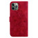 iPhone 11 Pro Max Lily Embossed Leather Phone Case - Red