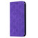iPhone 11 Pro Max Lucky Flowers Embossing Pattern Magnetic Horizontal Flip Leather Case with Holder & Card Slots - Purple