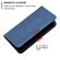 iPhone 11 Pro Max Magnetic RFID Blocking Anti-Theft Leather Case with Holder & Card Slots & Wallet - Blue