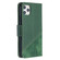 iPhone 11 Pro Max Matching Color Crocodile Texture Horizontal Flip PU Leather Case with Wallet & Holder & Card Slots - Green