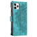 iPhone 11 Pro Max Multi-Card Totem Zipper Leather Phone Case - Green