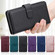 iPhone 11 Pro Max Multifunctional Magnetic Copper Buckle Horizontal Flip Solid Color Leather Case with 10 Card Slots & Wallet & Holder & Photo Frame - Wine Red