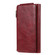 iPhone 11 Pro Max Multifunctional Retro Detachable Magnetic Horizontal Flip Leather Case with Card Slots & Holder & Wallet & Photo Frame - Red