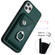 iPhone 11 Pro Max Organ Card Bag Ring Holder Phone Case - Green
