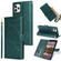 iPhone 11 Pro Max Peony Flowers Imprint Leather Phone Case - Green
