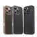 iPhone 11 Pro Max Pita Series TPU + PC Texture Phone Case - Black