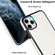 iPhone 11 Pro Max Retro Leather Invisible Stand MagSafe Phone Case - White