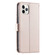 iPhone 11 Pro Max Ring Buckle Rhombic Leather Phone Case - Rose Gold