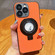 iPhone 11 Pro Max Skin Feel Armor Magnetic Holder Phone Case - Orange