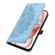 iPhone 11 Pro Max Skin Feel Totem Embossed Leather Phone Case - Blue