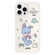 iPhone 11 Pro Max Skin Feeling Jelly TPU Hybrid PC Phone Case - Blue Rabbit White
