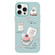 iPhone 11 Pro Max Skin Feeling Jelly TPU Hybrid PC Phone Case - Cake Dog Light Green