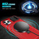 iPhone 11 Pro Max Sliding Camshield MagSafe Holder TPU Hybrid PC Phone Case - Red