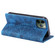 iPhone 11 Pro Max Totem Embossed Magnetic Leather Phone Case - Blue