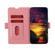 iPhone 11 Pro Max Twill Texture Side Button Leather Phone Case - Pink