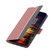 iPhone 11 Pro Max Twill Texture Side Button Leather Phone Case - Pink