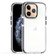 iPhone 11 Pro Max Two-color TPU Transparent PC Phone Case - Black