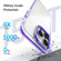 iPhone 11 Pro Max Two-color TPU Transparent PC Phone Case - Blue