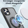 iPhone 11 Pro Max Wing Series MagSafe Magnetic Ring Holder Phone Case - Black