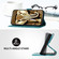 iPhone 11 Pro Max YX0060 Elephant Head Embossed Phone Leather Case with Lanyard - Light Blue
