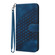 iPhone 11 Pro Max YX0060 Elephant Head Embossed Phone Leather Case with Lanyard - Royal Blue