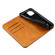 Suteni Calf Texture Horizontal Flip Leather Case with Holder & Card Slots & Wallet iPhone 11 Pro Max - Black