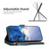 iPhone XR 9 Card Slots Zipper Wallet Leather Flip Phone Case - Green