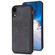 iPhone XR BF28 Frosted Card Bag Phone Case with Holder - Black