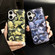 iPhone XR Camouflage Eiderdown Airbag Phone Case - Blue-B