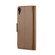 iPhone XR CaseMe 023 Butterfly Buckle Litchi Texture RFID Anti-theft Leather Phone Case - Brown