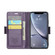 iPhone XR CaseMe 023 Butterfly Buckle Litchi Texture RFID Anti-theft Leather Phone Case - Pearly Purple