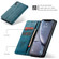 iPhone XR CaseMe-013 Multifunctional Retro Frosted Horizontal Flip Leather Case with Card Slot & Holder & Wallet - Blue