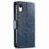 iPhone XR CaseNeo Business Splicing Dual Magnetic Buckle Horizontal Flip PU Leather Case with Holder & Card Slots & Wallet - Blue