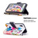 iPhone XR Colored Drawing Pattern Zipper Horizontal Flip Leather Case with Holder & Card Slots & Wallet - Two Butterflies