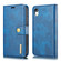 iPhone XR DG.MING Crazy Horse Texture Flip Detachable Magnetic Leather Case with Holder & Card Slots & Wallet - Blue
