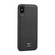 iPhone XR Fierre Shann Leather Texture Phone Back Cover Case - Lychee Black