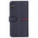 iPhone XR GEBEI Top-grain Leather Horizontal Flip Protective Case with Holder & Card Slots & Wallet & Photo Frame - Blue