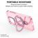 iPhone XR Glitter Ring Holder MagSafe Phone Case - White