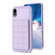 iPhone XR Grid Card Slot Holder Phone Case - Light Purple