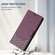 iPhone XR Honeycomb Embossing RFID Leather Phone Case - Violet