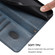 iPhone XR Line Splicing Buckle Retro Leather Phone Case - Dark Blue