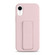 iPhone XR Liquid Silicone Holder Phone Case - Sand Pink